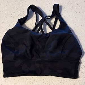 Lululemon sports bra- dark camo